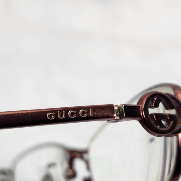 Gucci Eyeglasses Optical Frame Glasses 9627J B6D 53 15 132 Titan P Prescription - Picture 7 of 11